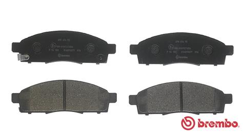 A.B.S. P 56 102 BREMBO Bremsbelagsatz, Scheibenbremse
